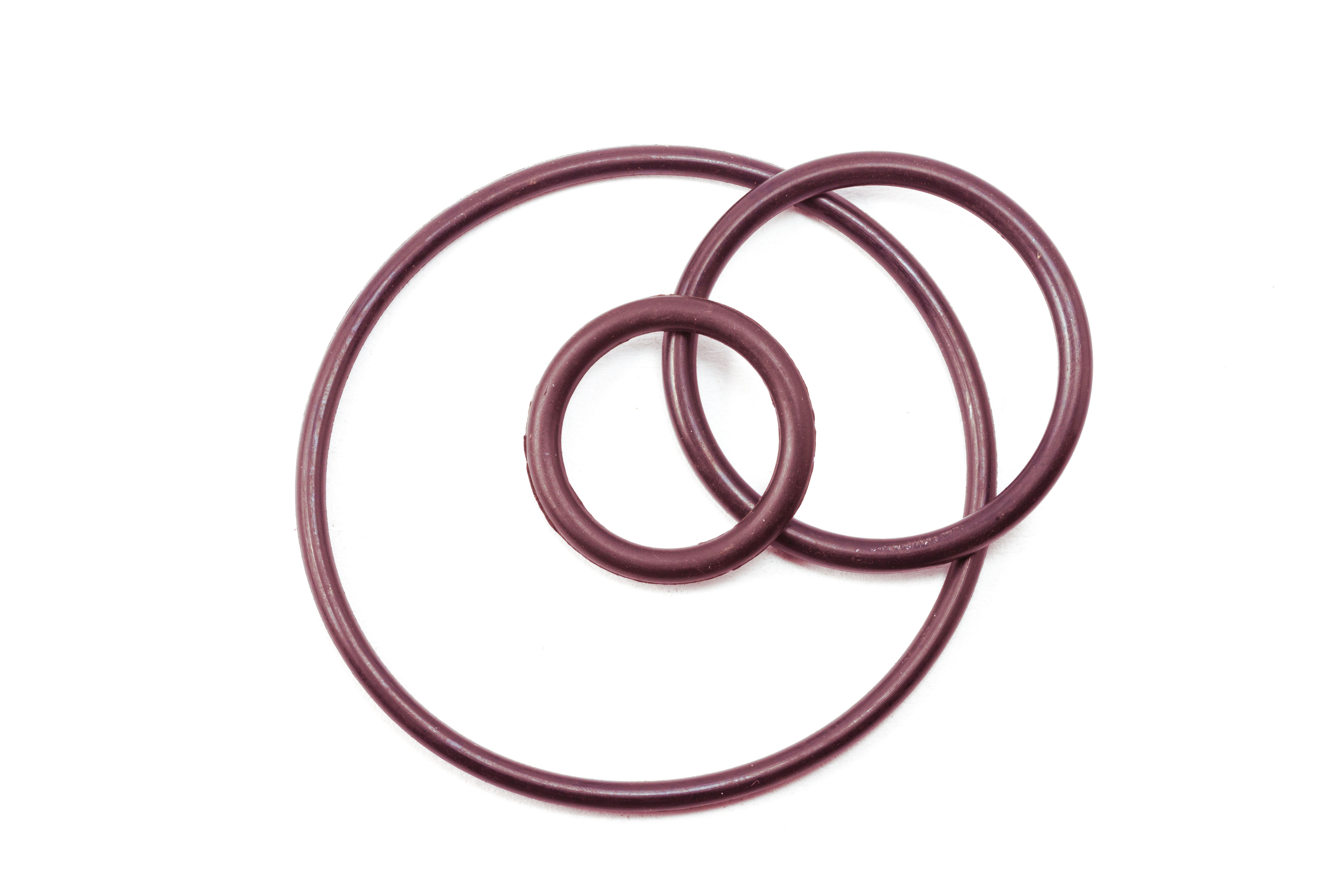 E105 PFA/Silicone Solid Core Encaspsulated O Ring